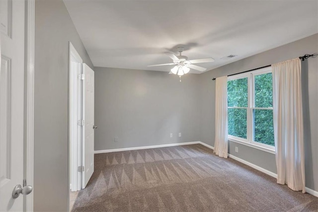 212 Thorncliff Way, Acworth, GA 30101 - unfurnished bedroom with carpet floors and a ceiling fan
