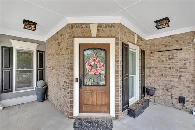 212 Thorncliff Way, Acworth, GA 30101 - view of exterior entry with a porch and brick siding