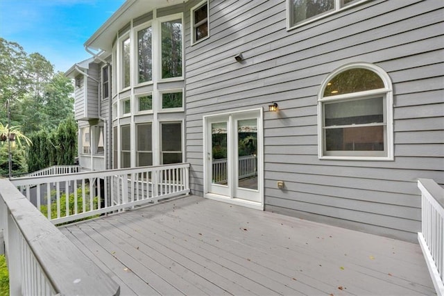 212 Thorncliff Way, Acworth, GA 30101 - view of wooden deck