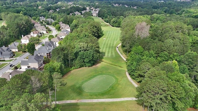 212 Thorncliff Way, Acworth, GA 30101 - aerial overview of property's location with nearby suburban area and a local golf course