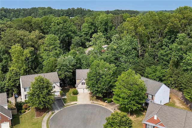 5828 Paliser Trce, Sugar Hill, GA 30518 - bird's eye view of a heavily wooded area