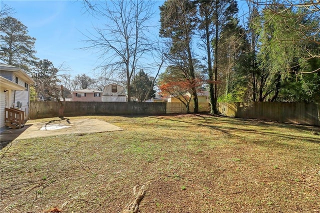 6071 Cristie Dr, Ellenwood, GA 30294 - view of yard with a patio area
