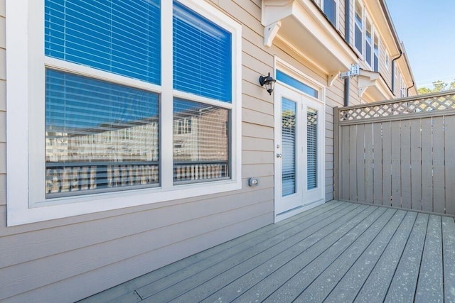 1435 Druid Mnr, Atlanta, GA 30329 - view of wooden deck
