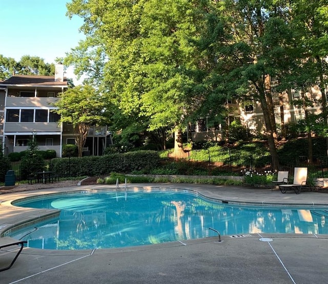 1507 Wynnes Ridge Cir SE, Marietta, GA 30067 - view of pool featuring a patio area