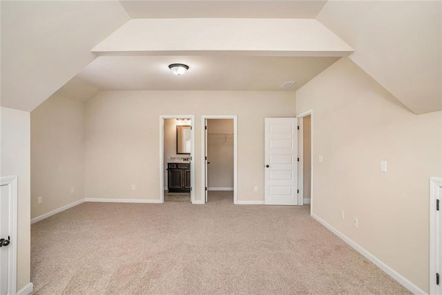 381 Homestead Cir, Forsyth, GA 31029 - bonus room featuring light colored carpet and vaulted ceiling