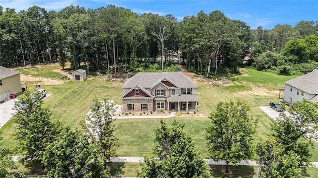 381 Homestead Cir, Forsyth, GA 31029 - view from above of property