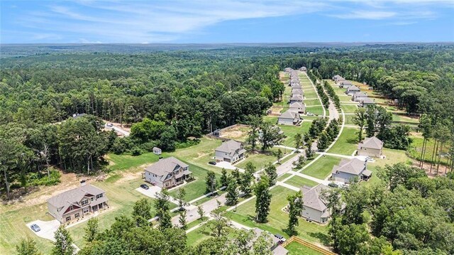 381 Homestead Cir, Forsyth, GA 31029 - aerial view of a heavily wooded area