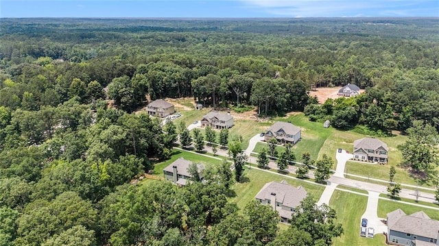 381 Homestead Cir, Forsyth, GA 31029 - aerial view of property's location featuring a heavily wooded area