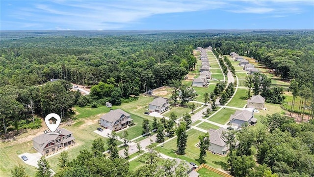 381 Homestead Cir, Forsyth, GA 31029 - drone / aerial view of a forest