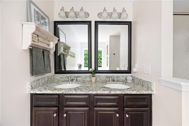 1417 Woodrow Kay Rd, Rockmart, GA 30153 - bathroom featuring double vanity