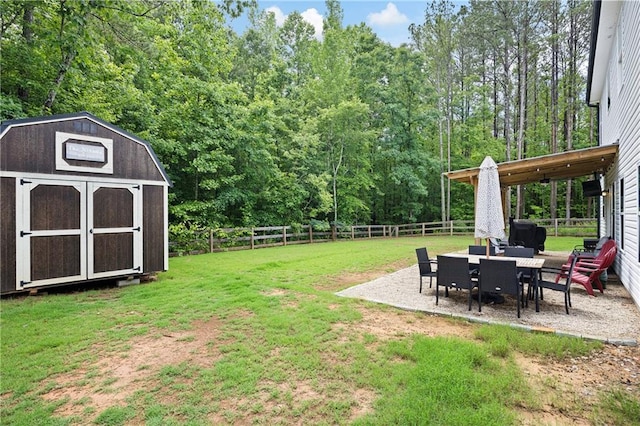 1417 Woodrow Kay Rd, Rockmart, GA 30153 - view of yard with a patio area