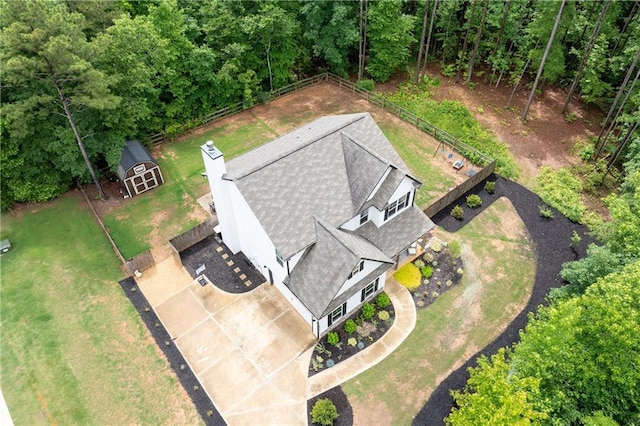 1417 Woodrow Kay Rd, Rockmart, GA 30153 - aerial view of property and surrounding area
