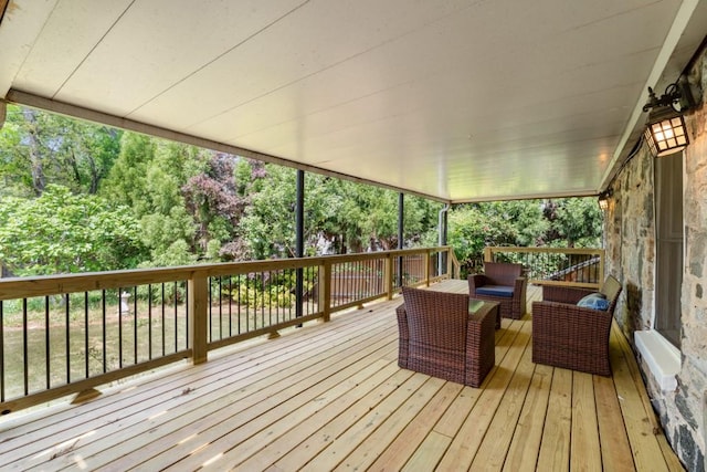 490 Rock Springs Rd NE, Atlanta, GA 30324 - view of wooden terrace