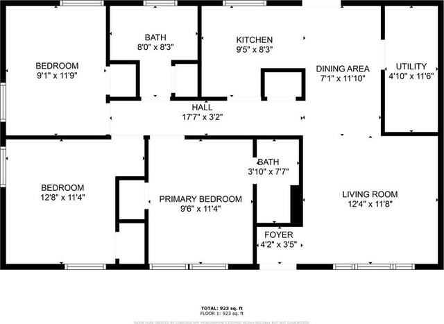 453 Utoy Cir SW, Atlanta, GA 30331 - floor plan