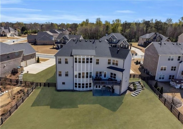 6355 Westfallen Overlook, Cumming, GA 30040 - drone / aerial view featuring a residential view