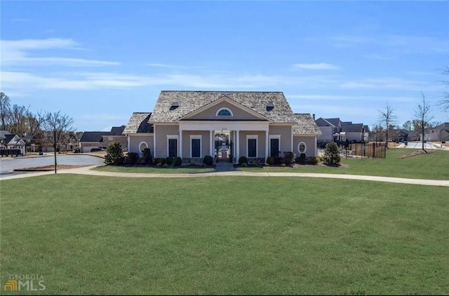 6355 Westfallen Overlook, Cumming, GA 30040 - view of front of house featuring a front lawn