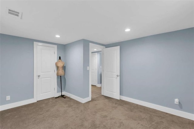 170 Early Sundown Rd, Clarkesville, GA 30523 - unfurnished bedroom featuring carpet and recessed lighting
