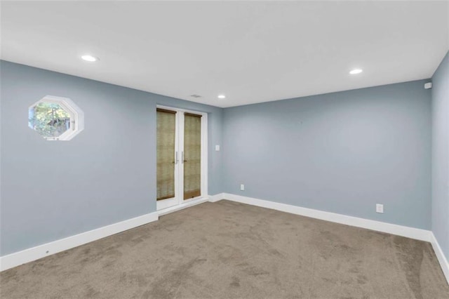 170 Early Sundown Rd, Clarkesville, GA 30523 - carpeted spare room featuring recessed lighting and baseboards