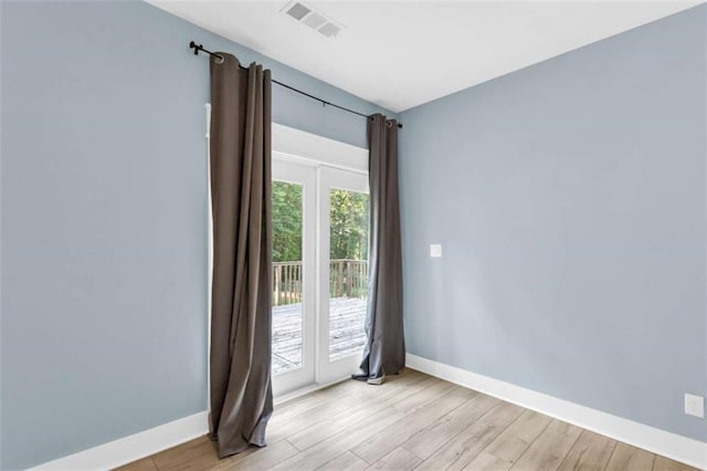 170 Early Sundown Rd, Clarkesville, GA 30523 - empty room featuring baseboards and light wood-style floors