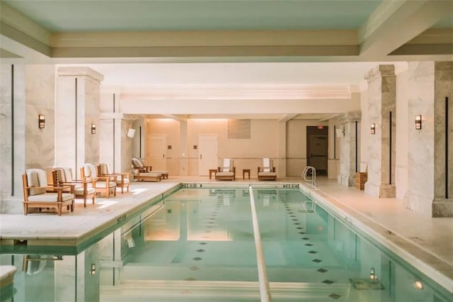 3376 Peachtree Rd NE Unit 35A, Atlanta, GA 30326 - view of indoor community pool