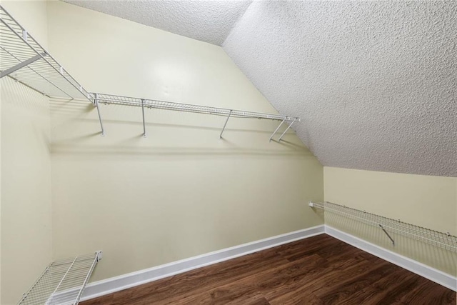 130 Wayne Wheeler Way, Woodstock, GA 30188 - spacious closet with vaulted ceiling and wood finished floors