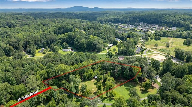 130 Wayne Wheeler Way, Woodstock, GA 30188 - aerial overview of property's location featuring property parcel outlined and mountains