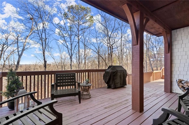 8850 Matt Hwy, Ball Ground, GA 30107 - deck featuring a grill