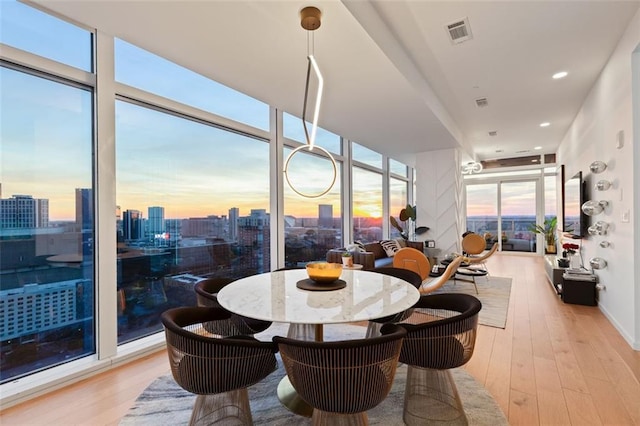 45 Ivan Allen Jr Blvd NW Unit 2505, Atlanta, GA 30308 - sunroom / solarium with a city view
