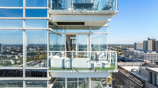 45 Ivan Allen Jr Blvd NW Unit 2505, Atlanta, GA 30308 - exterior space featuring a view of city and a balcony
