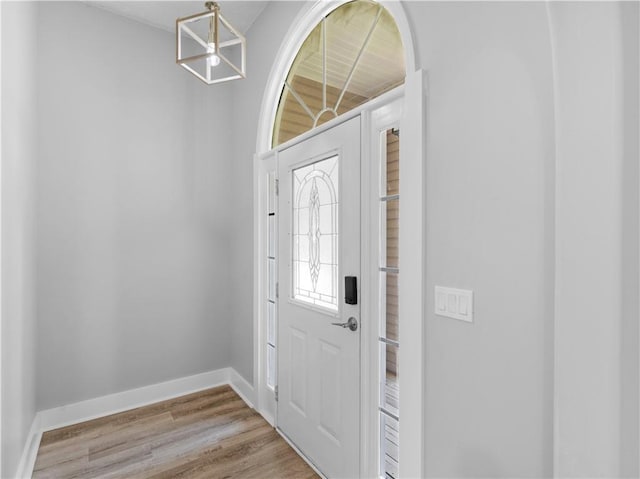 220 Sugar Hill Ct, Jackson, GA 30233 - foyer featuring baseboards and light wood-style flooring