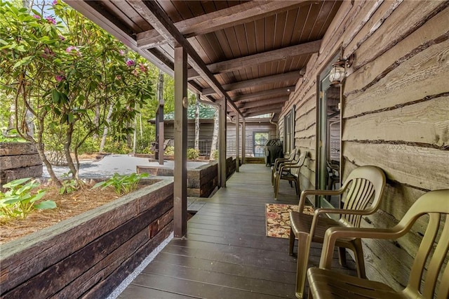 259 Eagle Chase Cir, Dillard, GA 30537 - view of deck