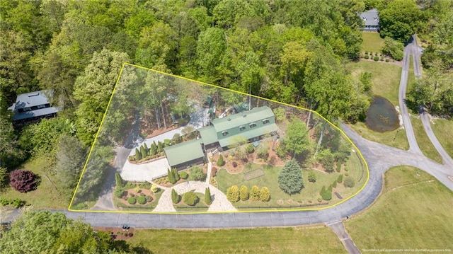 259 Eagle Chase Cir, Dillard, GA 30537 - aerial overview of property's location featuring property boundaries highlighted