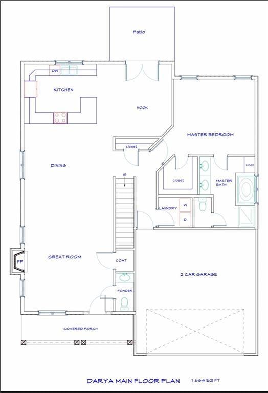 434 Beachwood Dr, Cornelia, GA 30531 - home floor plan