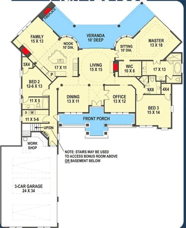 434 Beachwood Dr, Cornelia, GA 30531 - property floor plan