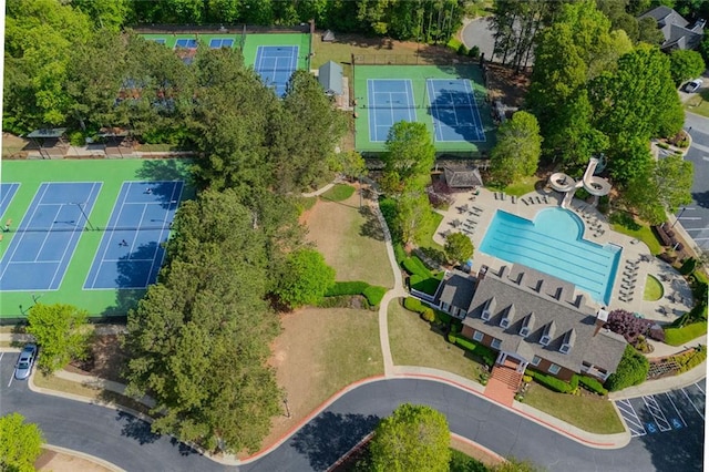 bird's eye view