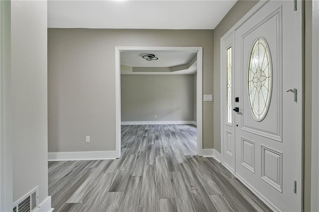 19 Quimby Jackson Rd, Newnan, GA 30263 - entrance foyer featuring wood finished floors and baseboards