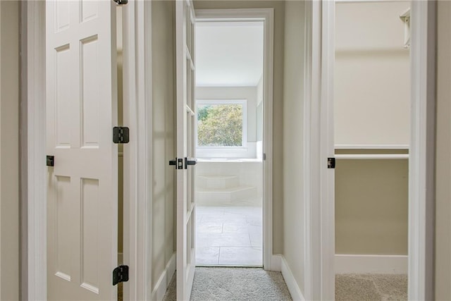 19 Quimby Jackson Rd, Newnan, GA 30263 - hall featuring carpet floors and baseboards