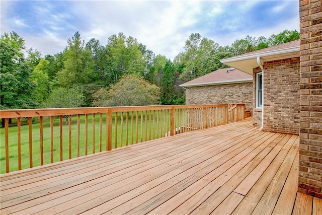 19 Quimby Jackson Rd, Newnan, GA 30263 - wooden deck featuring a yard
