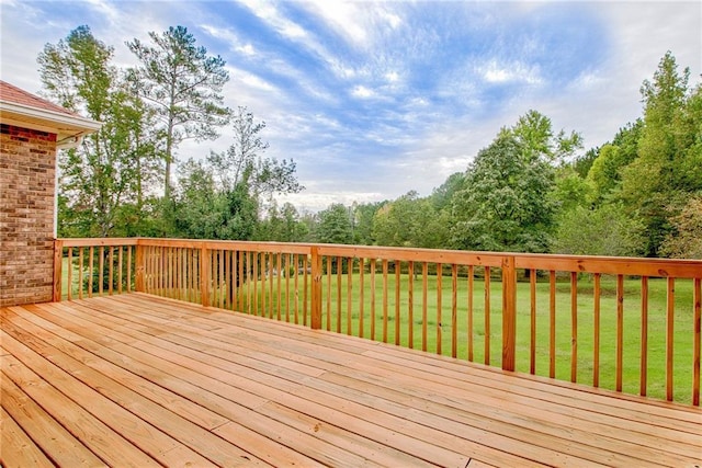 19 Quimby Jackson Rd, Newnan, GA 30263 - wooden deck with a yard
