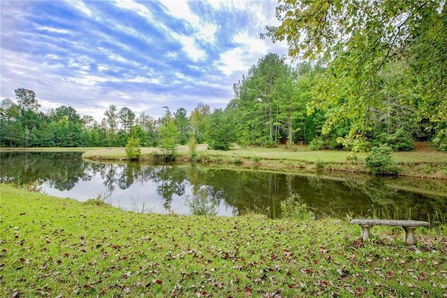 19 Quimby Jackson Rd, Newnan, GA 30263 - water view featuring a heavily wooded area