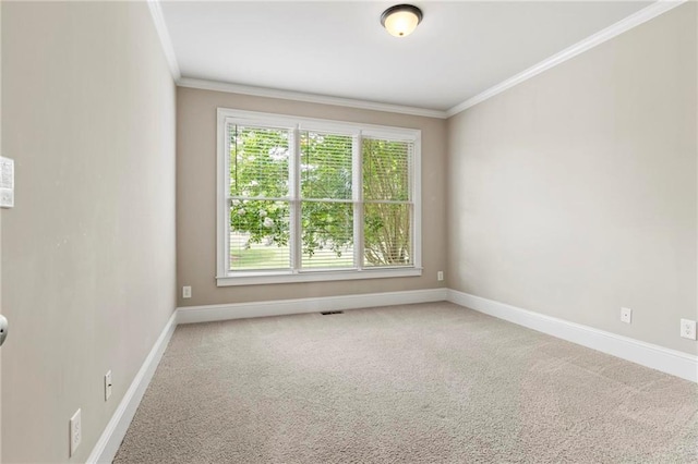 2602 Alcovy Club Dr, Dacula, GA 30019 - carpeted empty room with crown molding