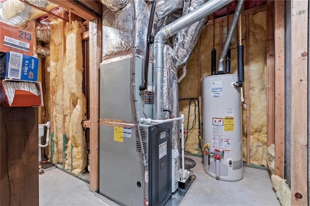 2602 Alcovy Club Dr, Dacula, GA 30019 - utilities featuring gas water heater and heating unit