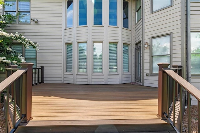 2602 Alcovy Club Dr, Dacula, GA 30019 - view of wooden deck