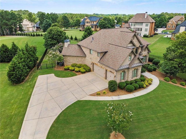 2602 Alcovy Club Dr, Dacula, GA 30019 - aerial perspective of suburban area
