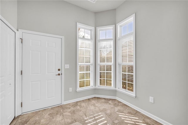 view of entrance foyer