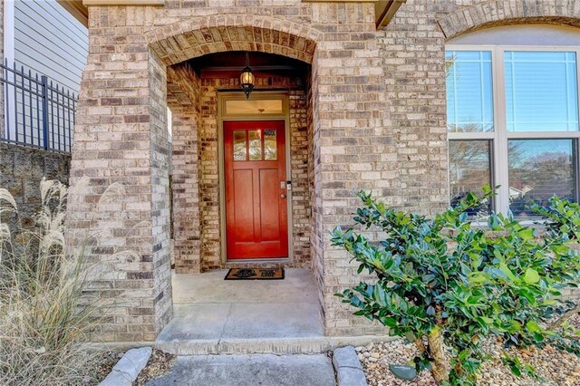 view of property entrance