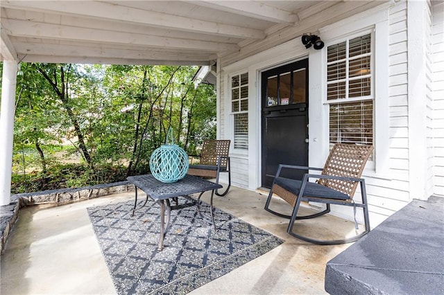 view of patio