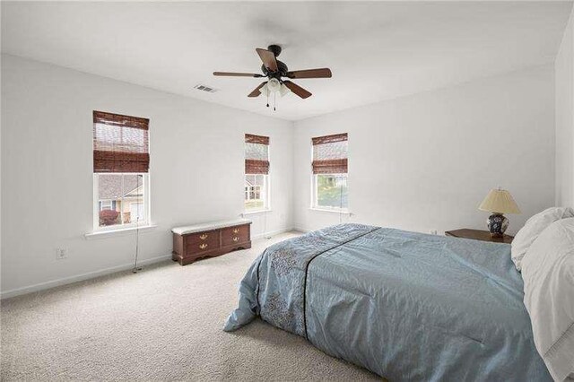 316 Branch Valley Dr NE, Dallas, GA 30132 - carpeted bedroom featuring baseboards and ceiling fan
