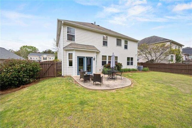 316 Branch Valley Dr NE, Dallas, GA 30132 - rear view of property featuring a patio and cooling unit