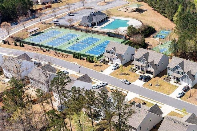 316 Branch Valley Dr NE, Dallas, GA 30132 - aerial view of a pool area